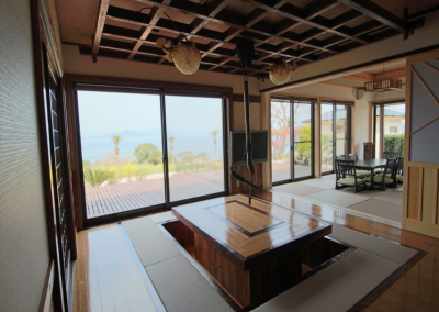 Living Room View - House on Goto Island