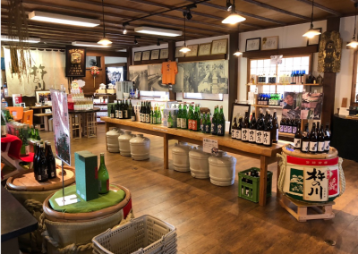 Sake Shop in Japan